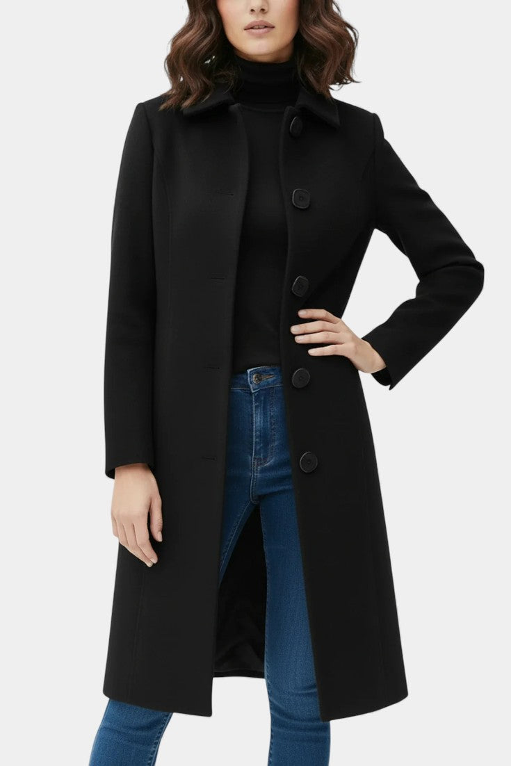 Imogen tailored longline winter coat