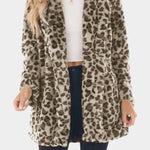Juliet plush longline hooded coat