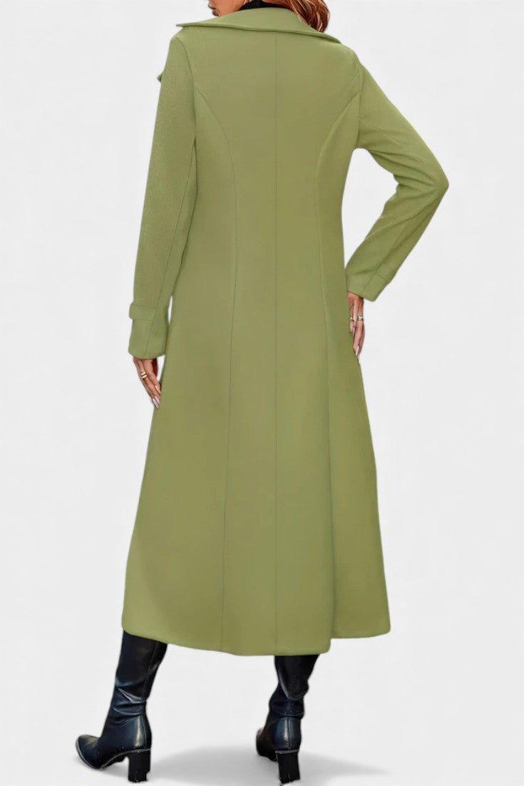 Margaret tailored double-breasted long coat