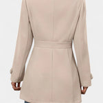 Rebecca tailored belted coat