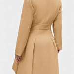 Tabitha double-breasted a-line coat