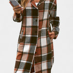 Sophie hooded check jacket