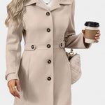 Rebecca tailored belted coat