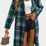 Sophie hooded check jacket