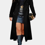 Margaret tailored double-breasted long coat