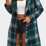Sophie hooded check jacket