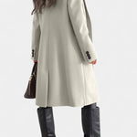 Charlotte tailored mid-length coat