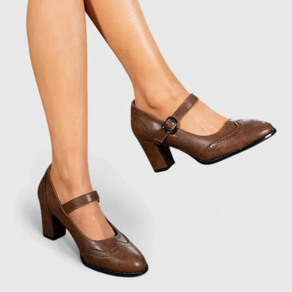 Gillian women's low block-heel mary jane shoes