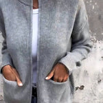 Long Sleeve Button Up Knit Cardigan for women