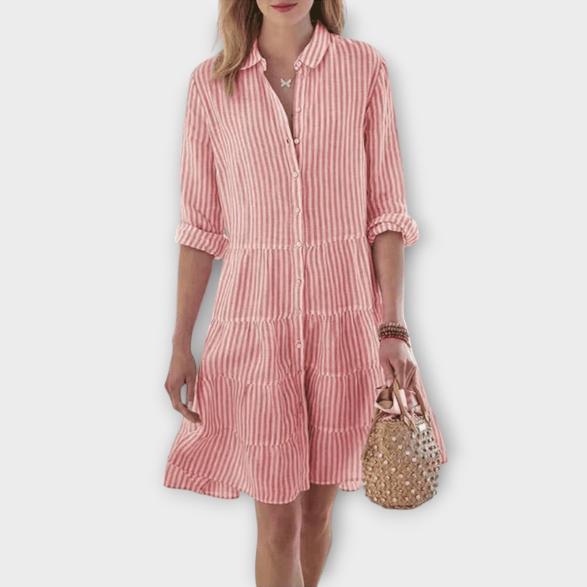 Nadie - Striped Airy Dress