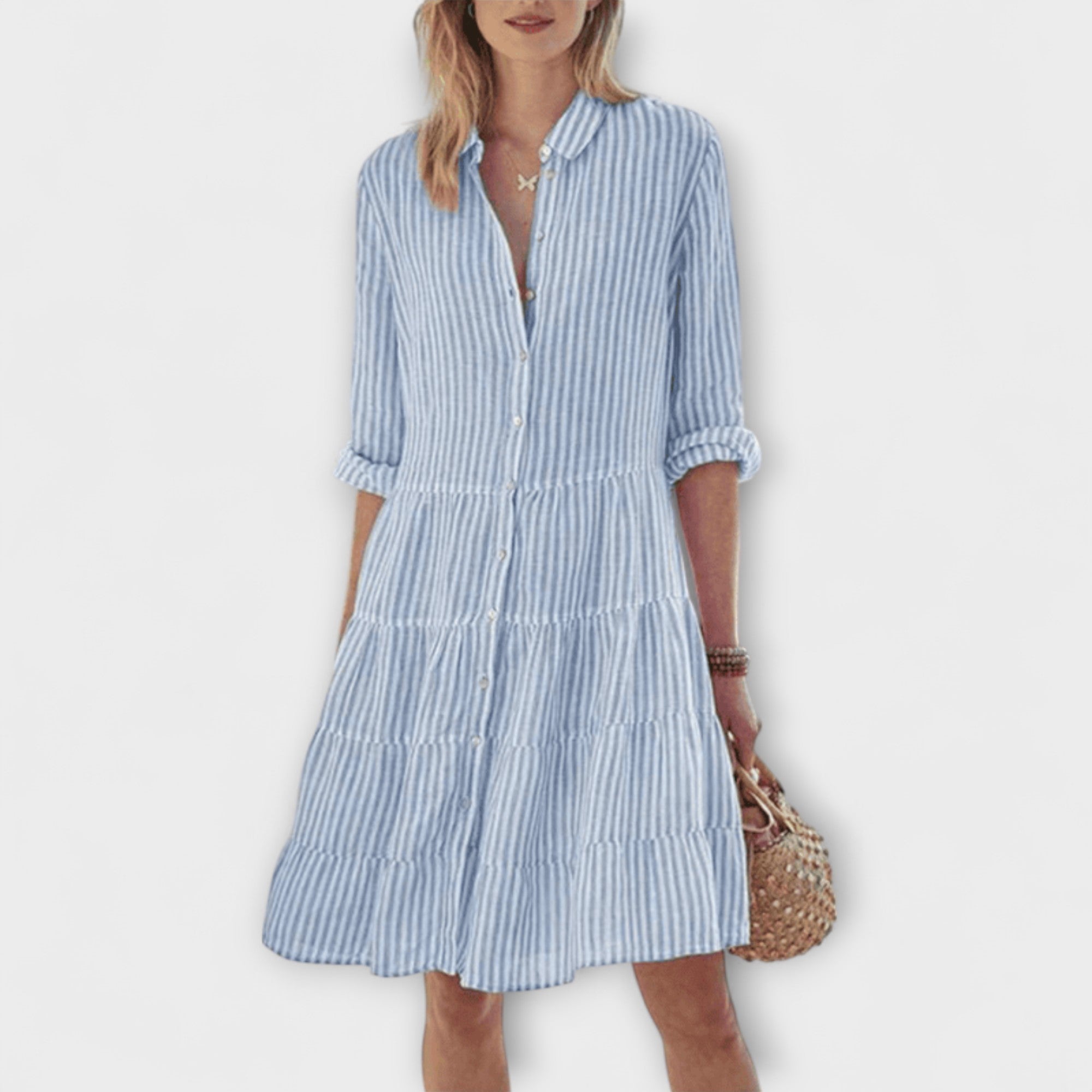 Nadie - Striped Airy Dress