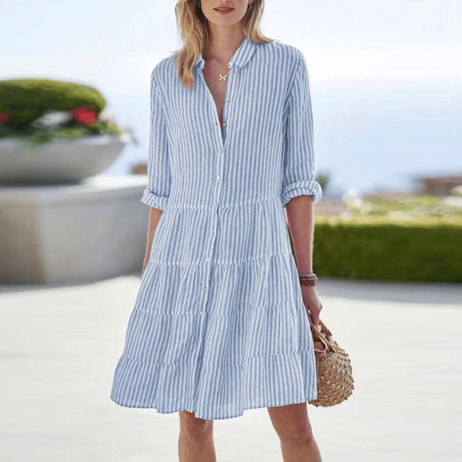 LOLITA | STRIPED COASTAL DRESS