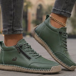 Beatrice supportive zip-up sneakers