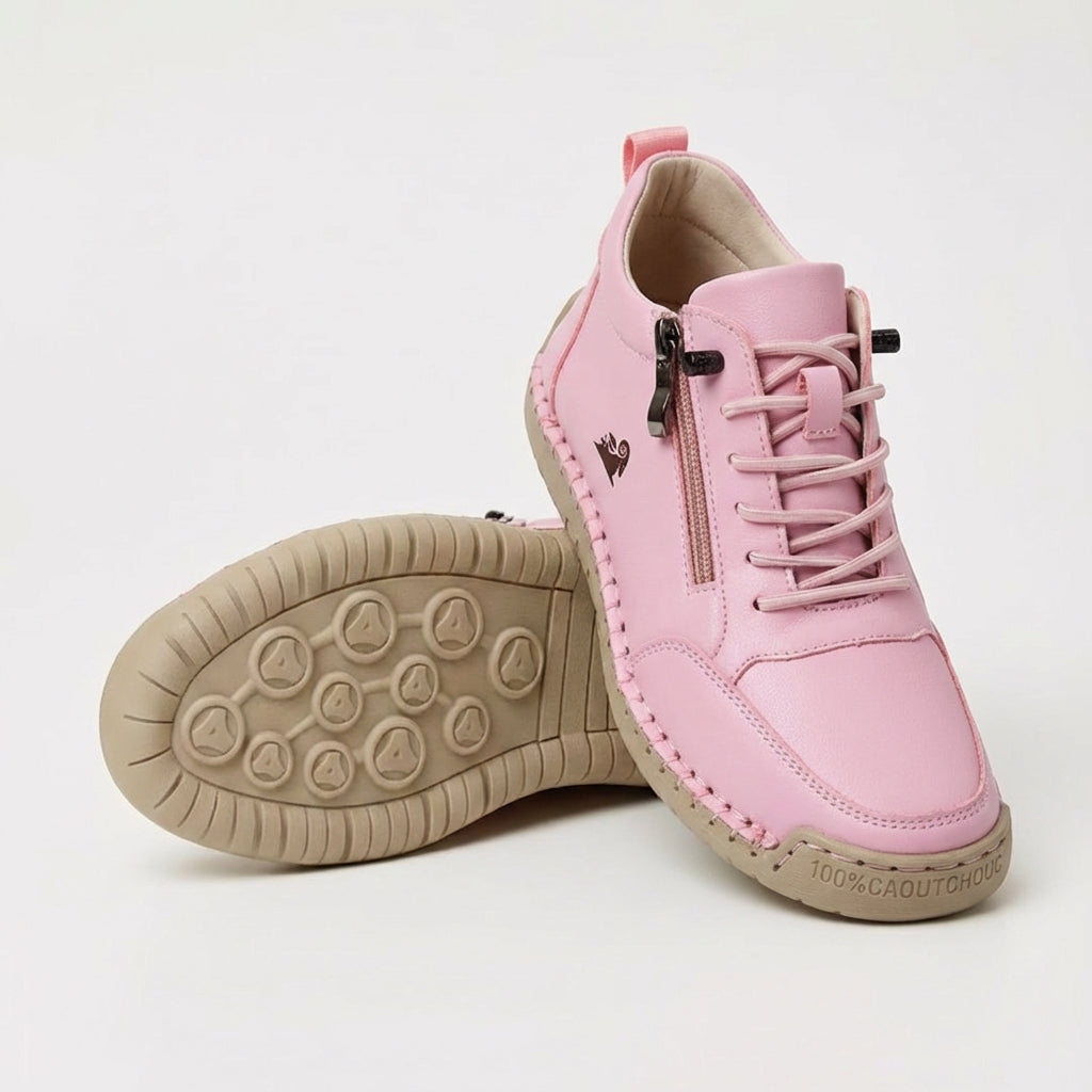 Beatrice supportive zip-up sneakers