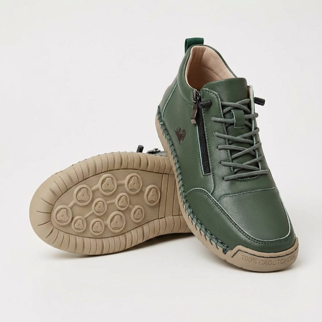 Beatrice supportive zip-up sneakers