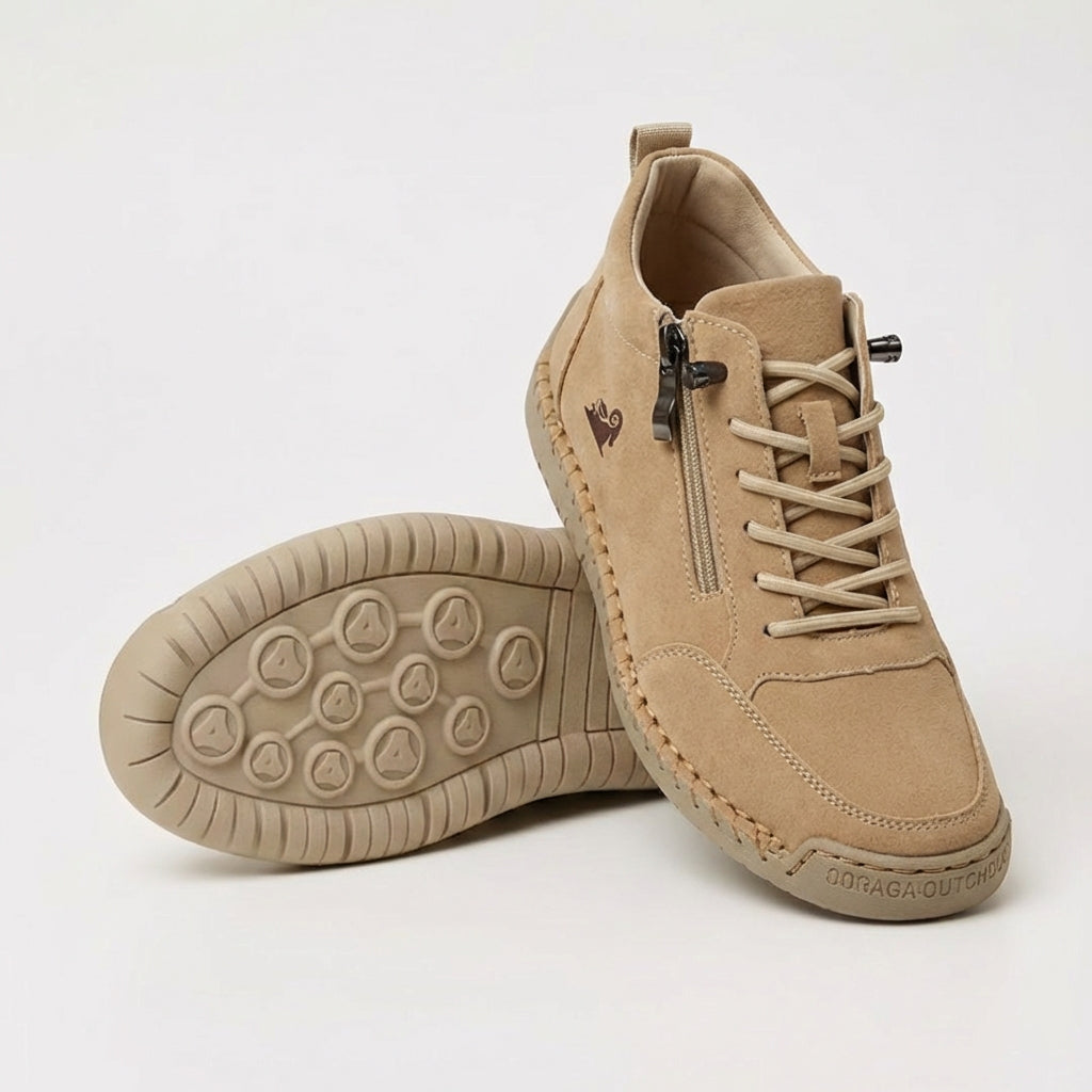 Beatrice supportive zip-up sneakers