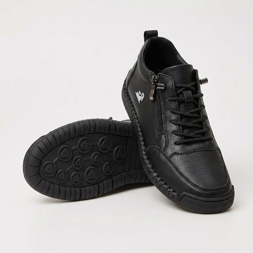 Beatrice supportive zip-up sneakers
