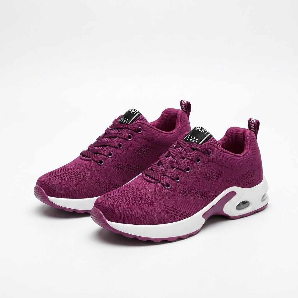 Olivia purple comfort shoes