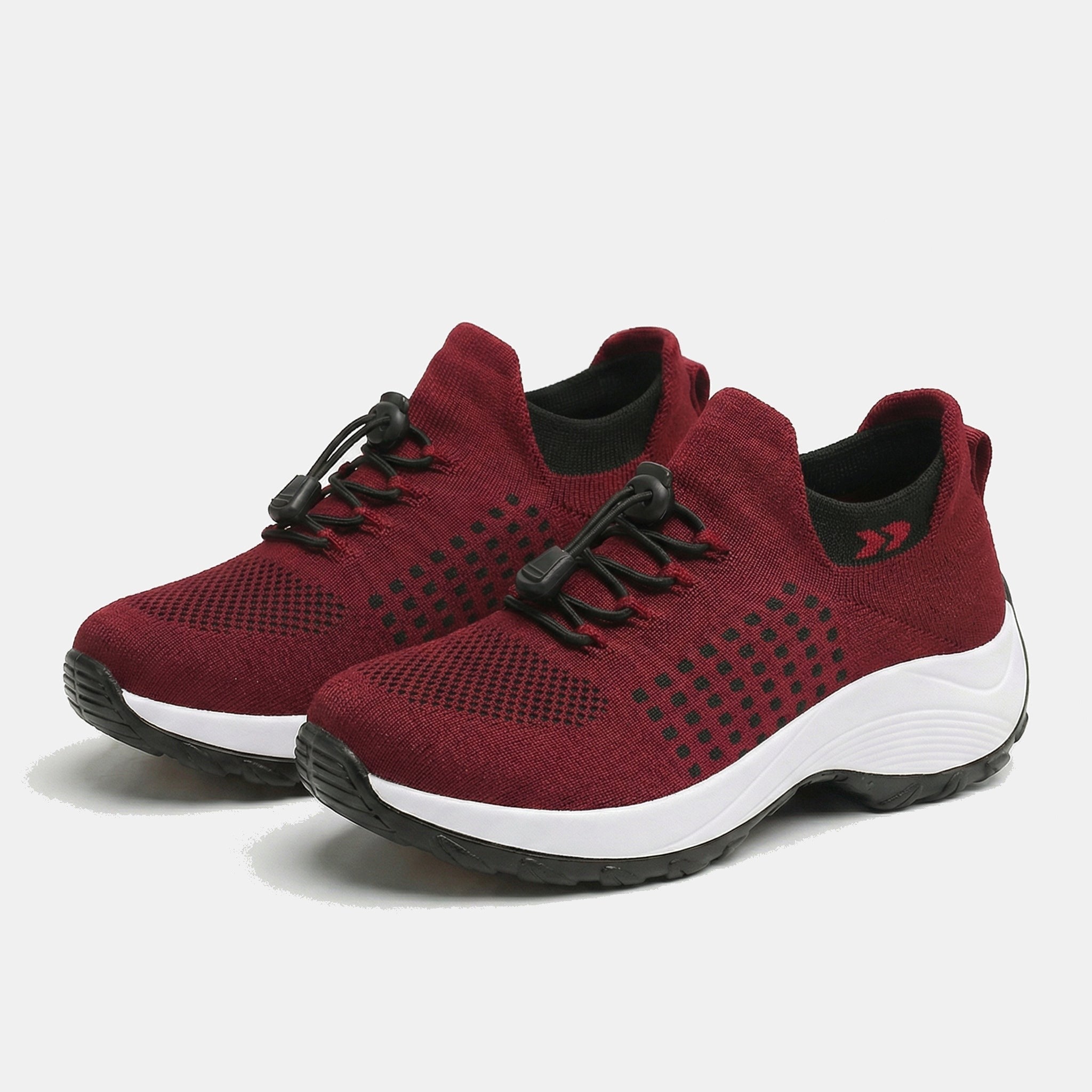 Georgina red comfort shoes