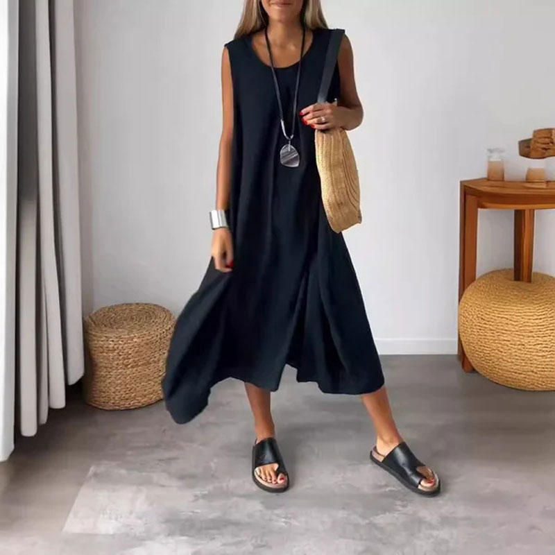 Amaris - Casual Sleeveless Dress