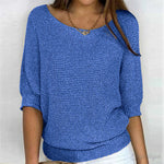 Louisa chic cable-detail jumper