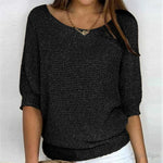 Louisa chic cable-detail jumper