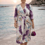 Georgina v-neck elegant dress