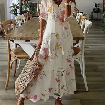 Michaela - Boho Dress with Tummy Coverage